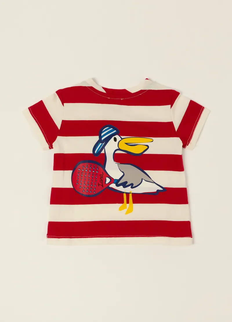 Blukids T-shirt Neonato Rosso 4287338 miniatura 2