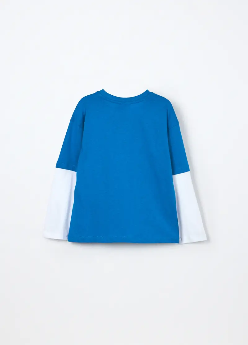 Blukids T-shirt Bambino Blu 4254665 miniatura 2