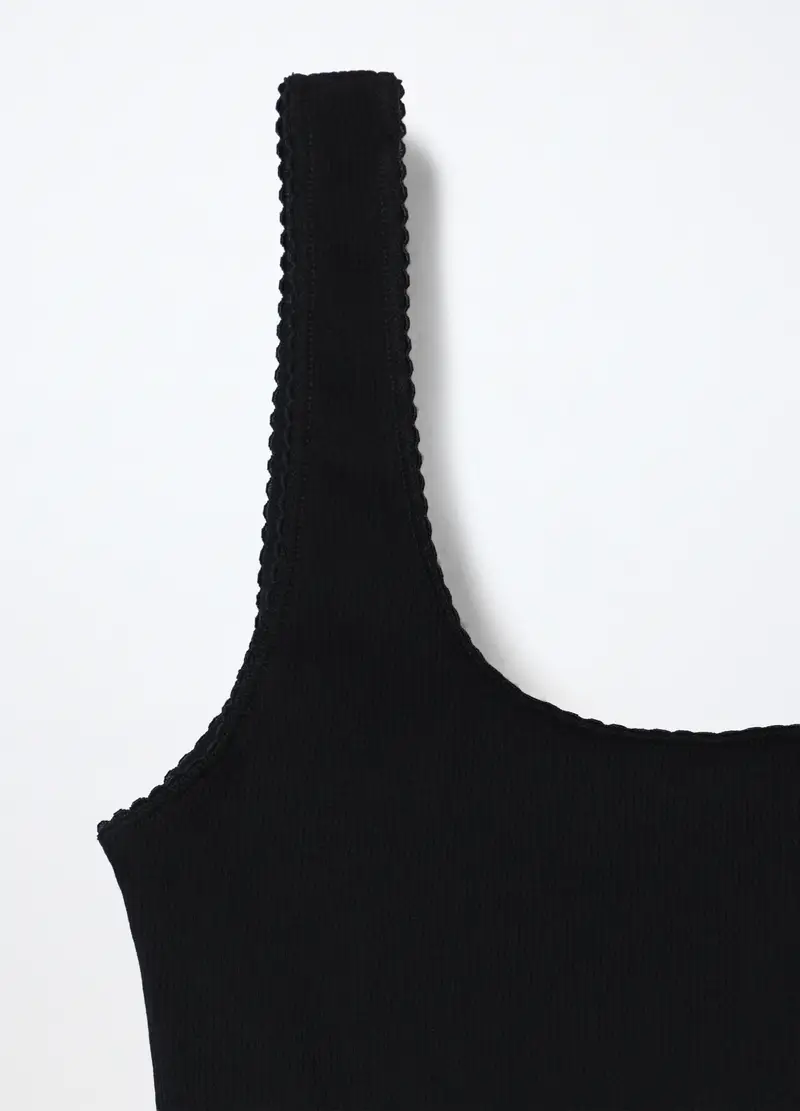 Blukids Top Bambina Nero 2784532 miniatura 3