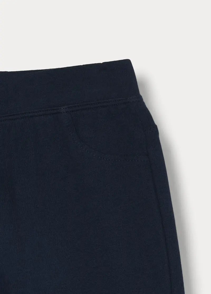 Treggings Flare Fit In Cotone Stretch Bimba, Bambina, Blu Bluette miniatura 3