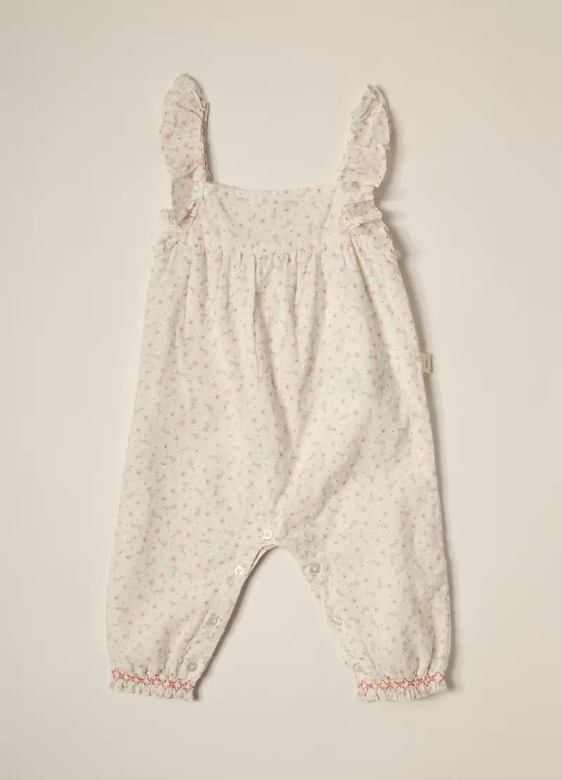 Blukids, Tutina In Puro Cotone Iana Neonata, Bianco, Taglia: 1