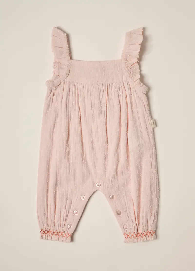 Blukids, Tutina In Puro Cotone Iana Neonata, Rosa chiaro, Taglia: 1