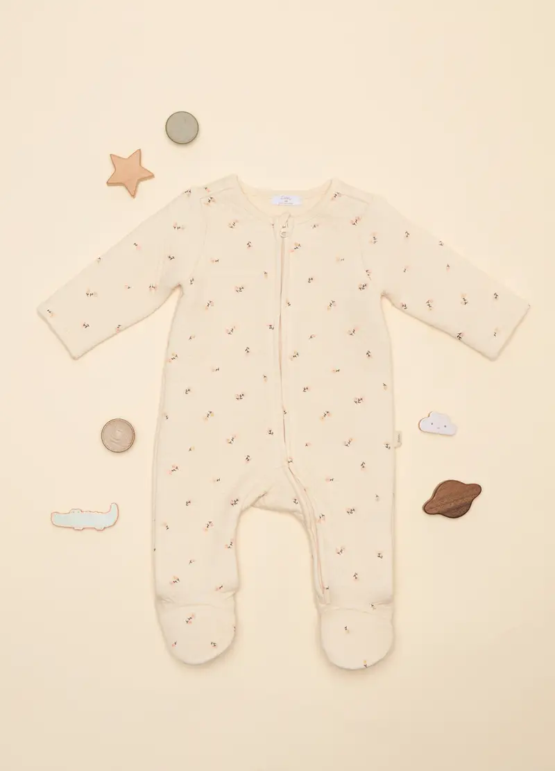 Tutina Matelasse, Neonata, Bianco