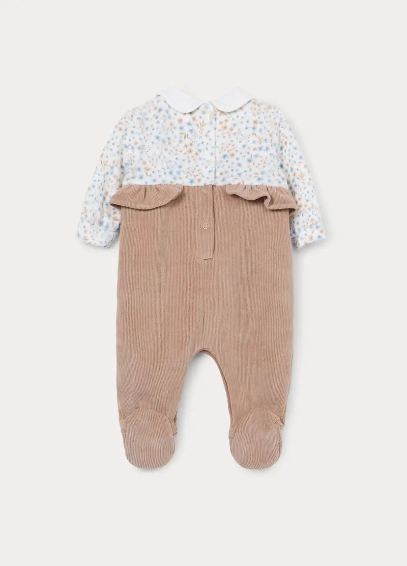 Tutina Misto Kapok Neonata, Beige chiaro miniatura 2