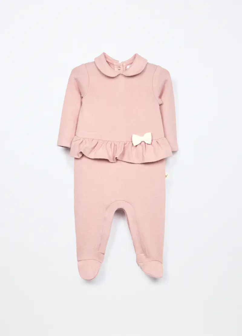 Tutina Misto Viscosa Neonata, Rosa scuro