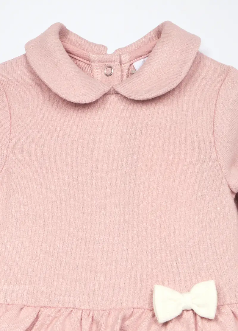 Blukids, Tutina Misto Viscosa Neonata, Rosa scuro, Taglia: 1-3 miniatura 2