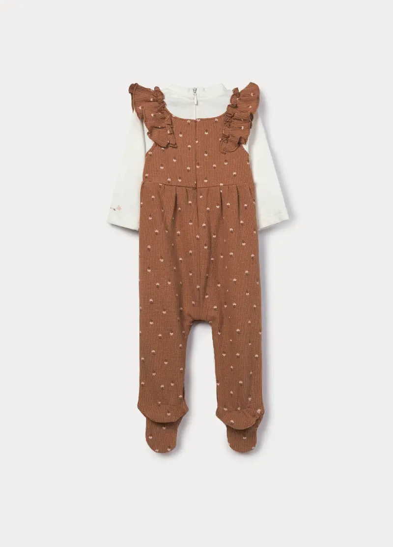 Blukids Salopette Bianco 4222084 miniatura 2