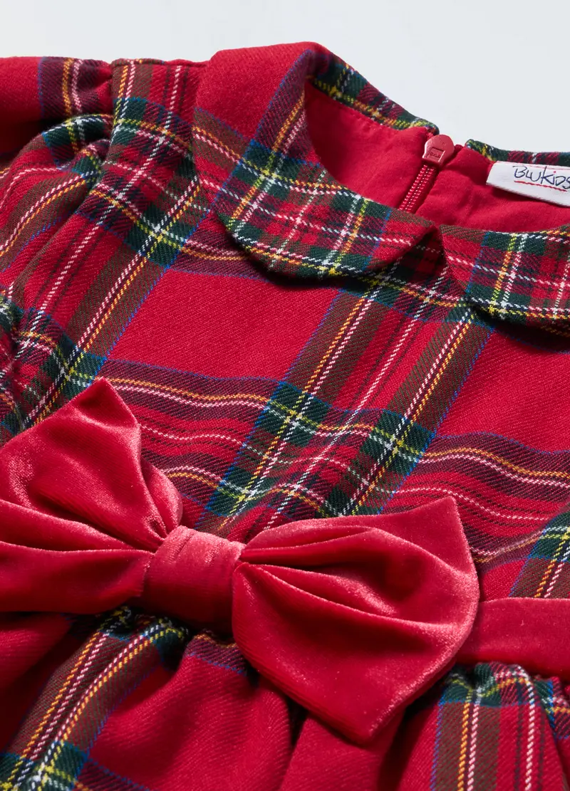 Vestito In Twill Neonata, Bambina, Rosso aragosta miniatura 2