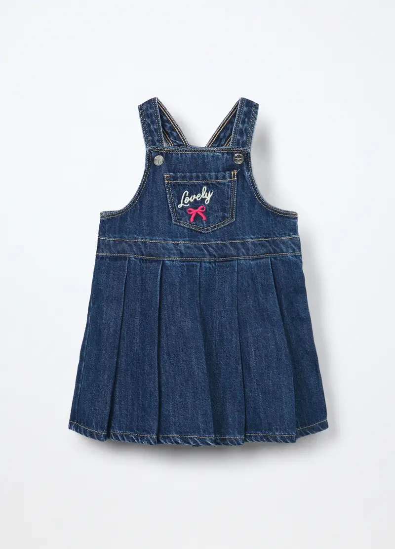 Blukids Salopette Bambina Denim 2309073