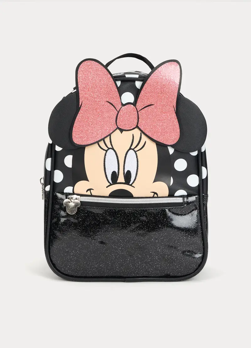 Zaino Glitter Disney, Bambina, Nero stampa 1, U