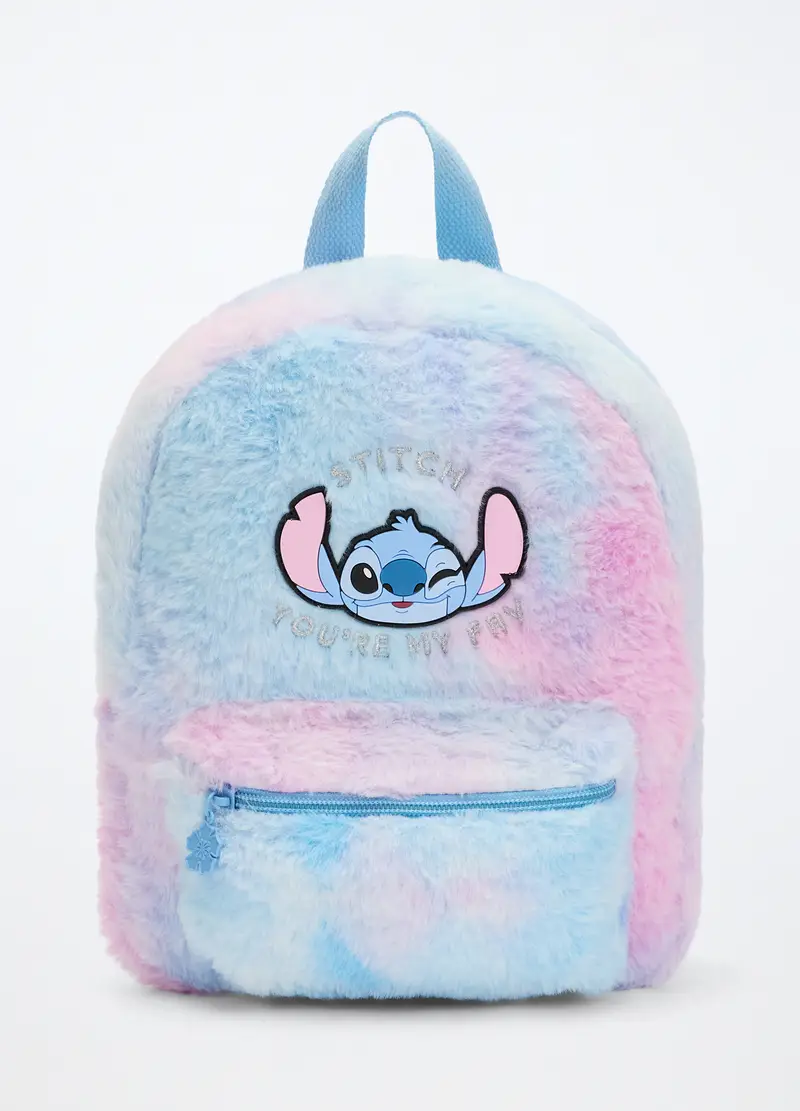 Zaino In Eco Fur Multicolor, Bambina, Azzurro chiaro, .U