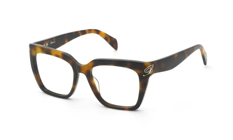 Blumarine Montature da vista Donna in acetato havana squadrate