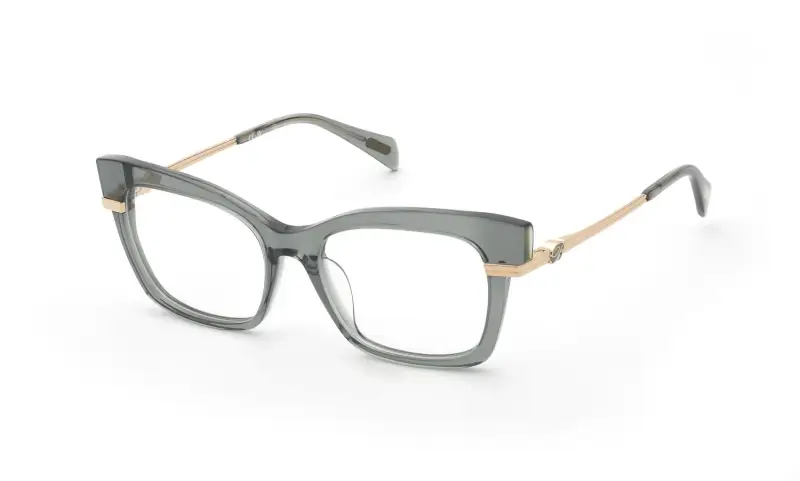Blumarine Montature da vista Donna VBM898 0M78 in acetato grigio