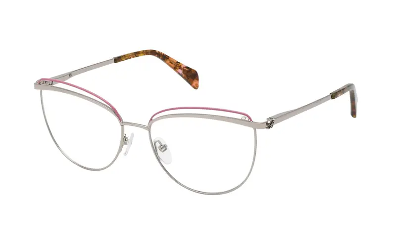 Blumarine Donna VBM185 Montature da vista Metallo Oro  Farfalla