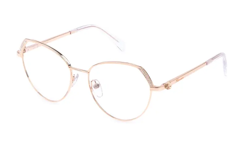 Blumarine Donna VBM220S  300 Montature da vista Metallo Oro  Geometrica