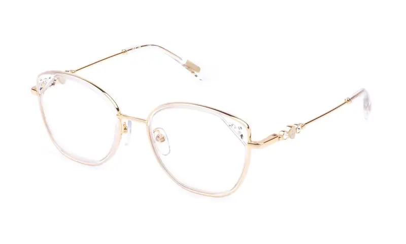 Blumarine Donna VBM221V  300 Montature da vista Metallo Oro  Farfalla