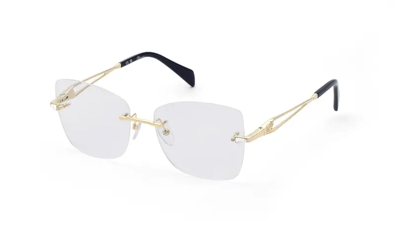 Blumarine Donna VBM224S  300 Montature da vista Metallo Oro  Squadrata