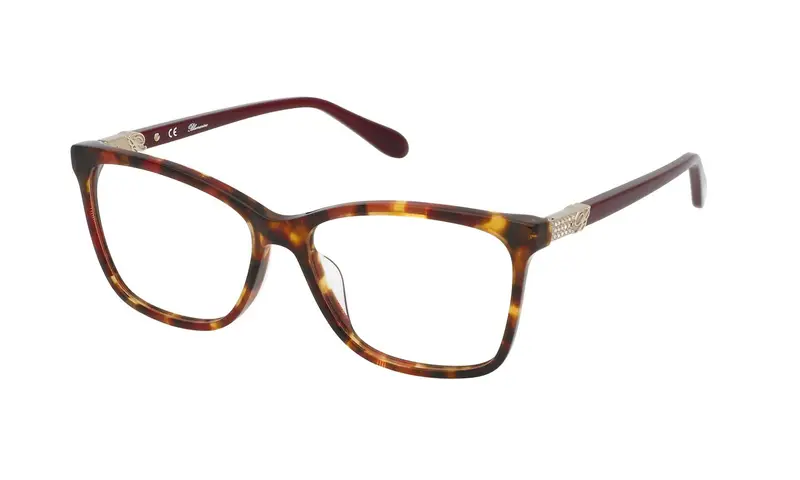 Blumarine Donna VBM772S  09SZ Montature da vista Acetato Havana  Squadrata