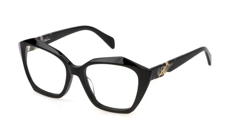 Donna VBM850 700 Montature da vista Acetato Nero Geometrica