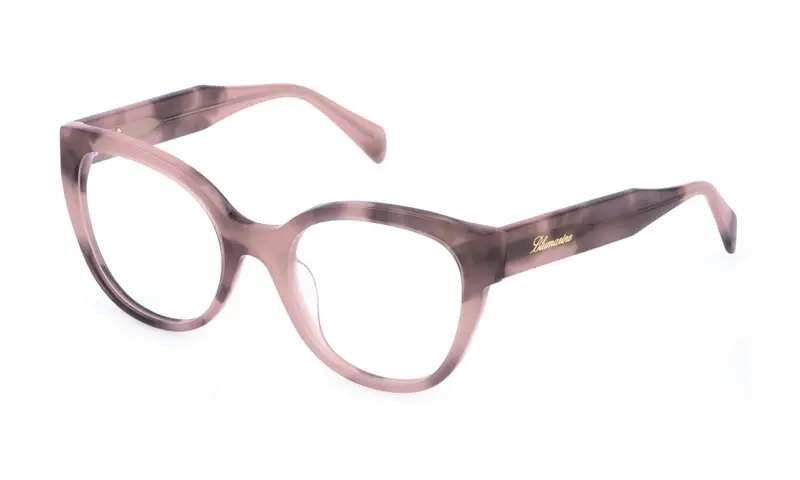 Blumarine Donna VBM873  0ALD Montature da vista Acetato Havana  Farfalla