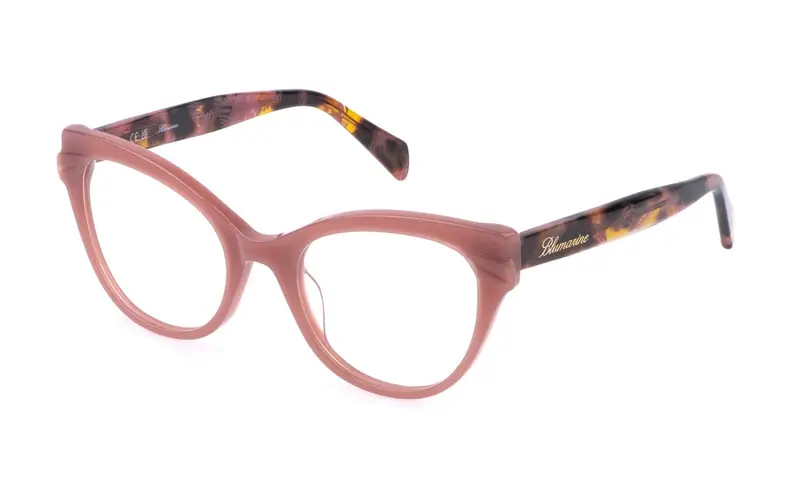 Blumarine Donna VBM874  02G1 Montature da vista Acetato Rosa  Farfalla