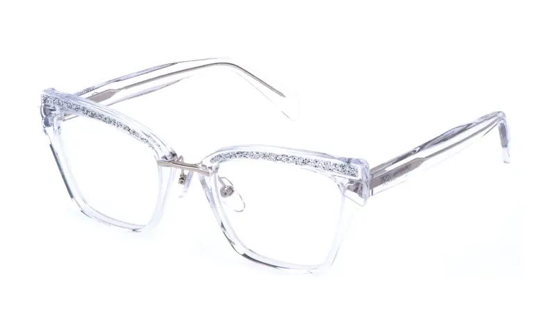 Blumarine Donna VBM875S  0P79 Montature da vista Acetato Trasparente  Squadrata