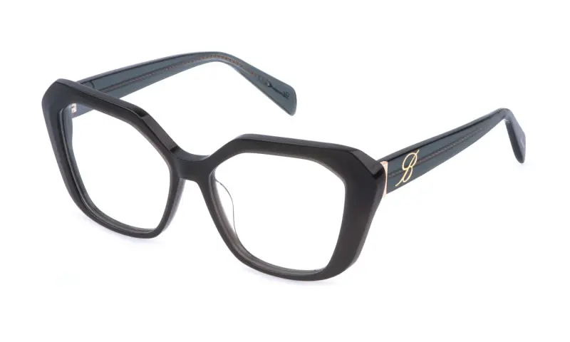 Donna VBM877 06A5 Montature da vista Acetato Grigio Geometrica
