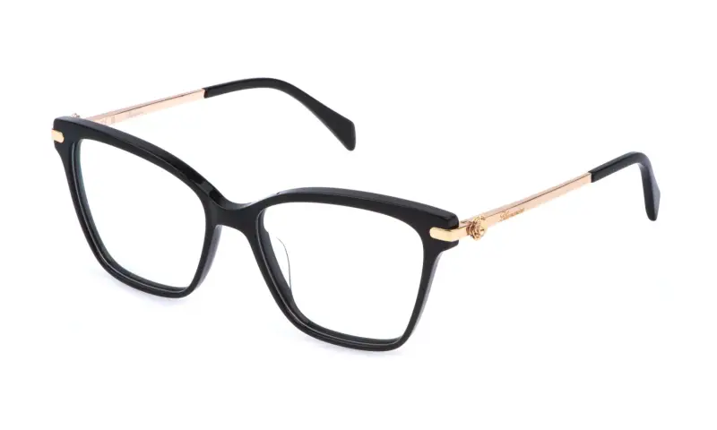 Donna VBM878 700 Montature da vista Acetato Nero Squadrata