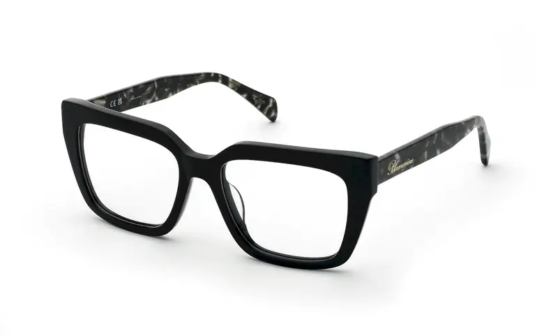 Blumarine Donna VBM881  700Y Montature da vista Acetato Nero  Squadrata