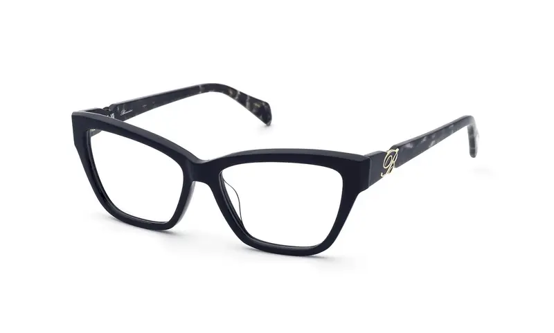 Blumarine Donna VBM883  700 Montature da vista Acetato Nero  Cat Eye