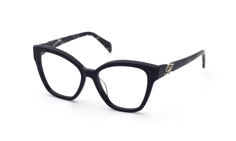 Blumarine Donna VBM884  700 Montature da vista Acetato Nero  Farfalla