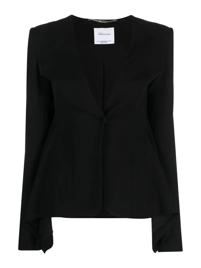 Giacca monopetto Nero