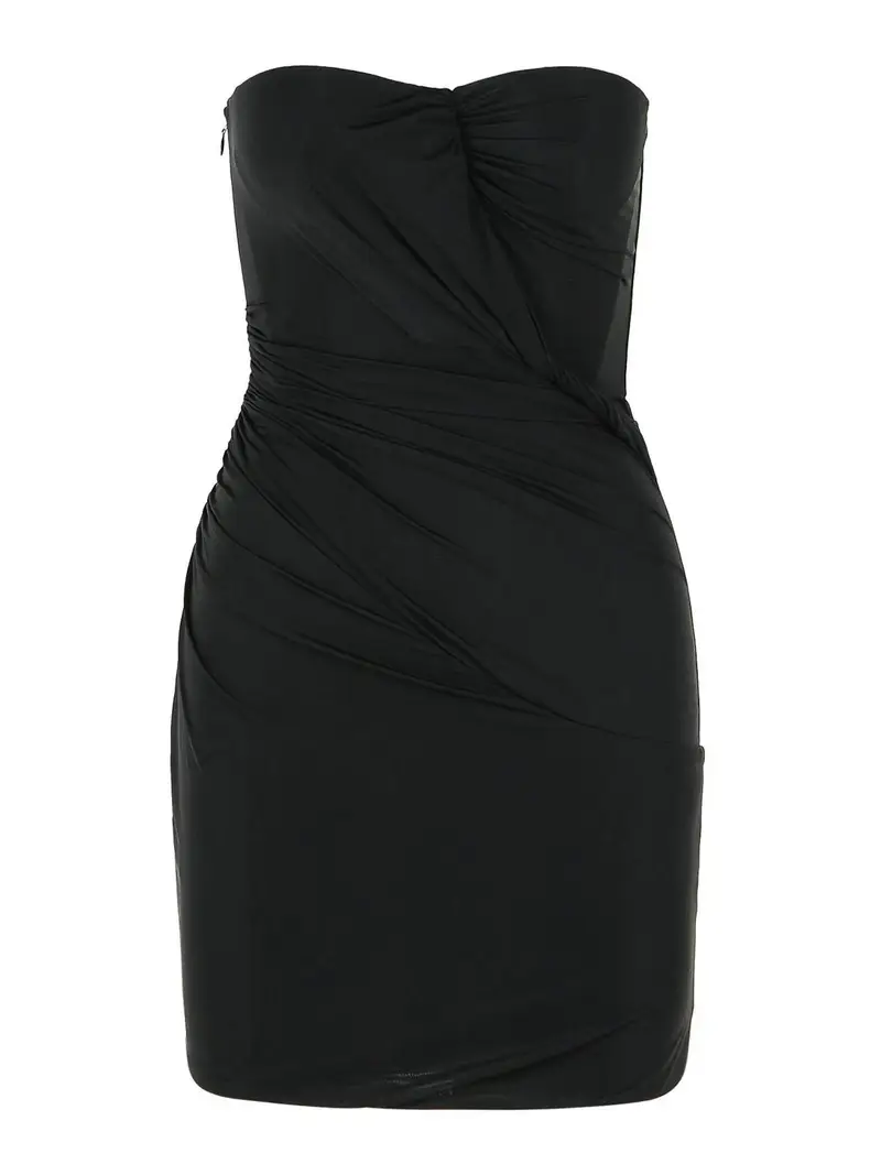 Vestito in nylon elasticizzato nero