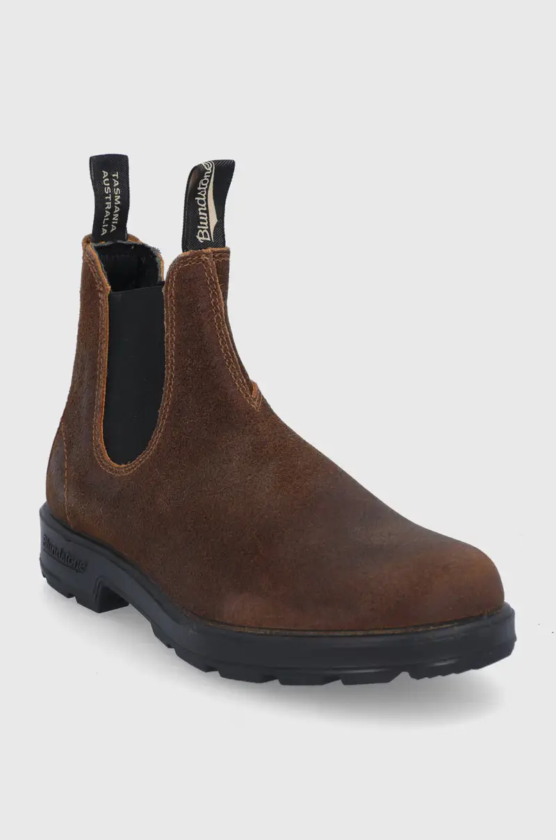 Blundstone Stivaletti Chelsea Uomo Marrone 3842606 miniatura 2