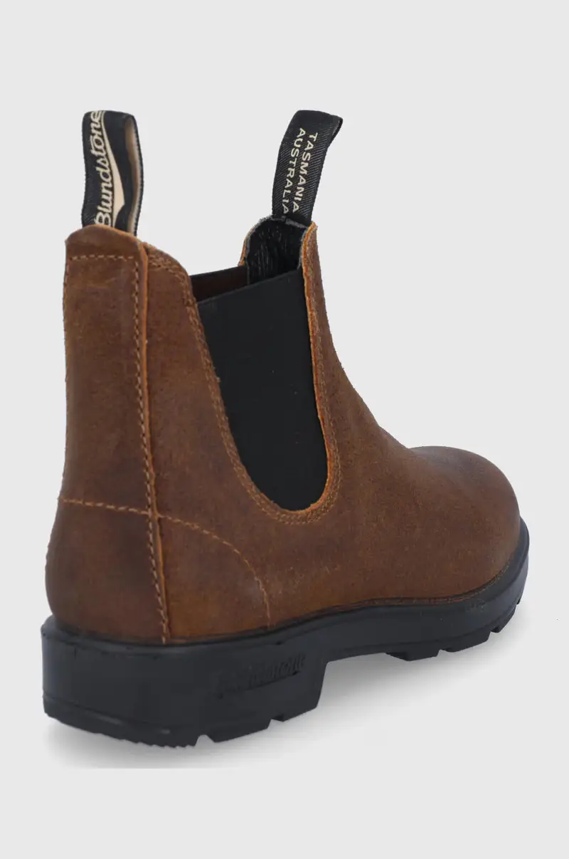 Blundstone Stivaletti Chelsea Uomo Marrone 3842606 miniatura 3