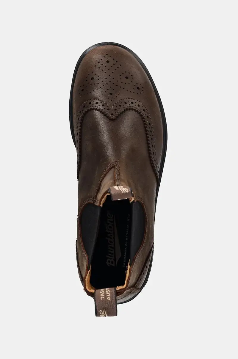 Blundstone Stivaletti Chelsea Uomo Marrone 3842692 miniatura 4