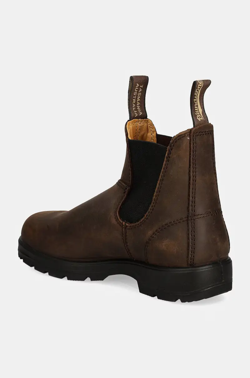 stivaletti in nabuck Marrone miniatura 3