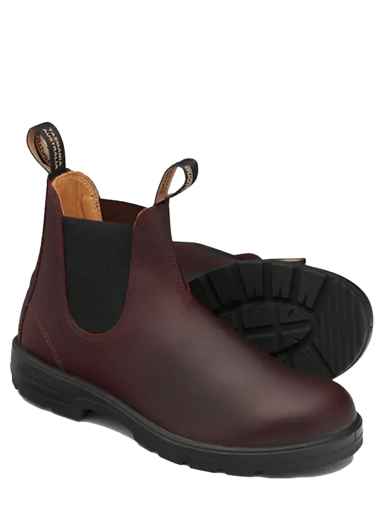 Blundstone - Stivali Chelsea in Pelle Marrone miniatura 3
