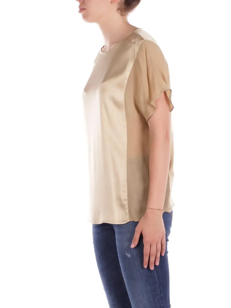 Blusa Donna MANILA GRACE Beige Blusa scatola miniatura 2