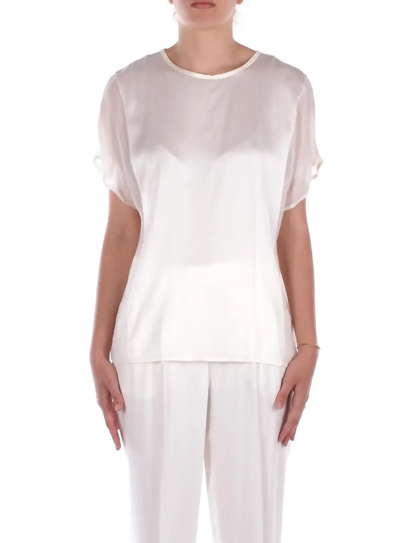 Blusa Donna MANILA GRACE Off white Blusa scatola