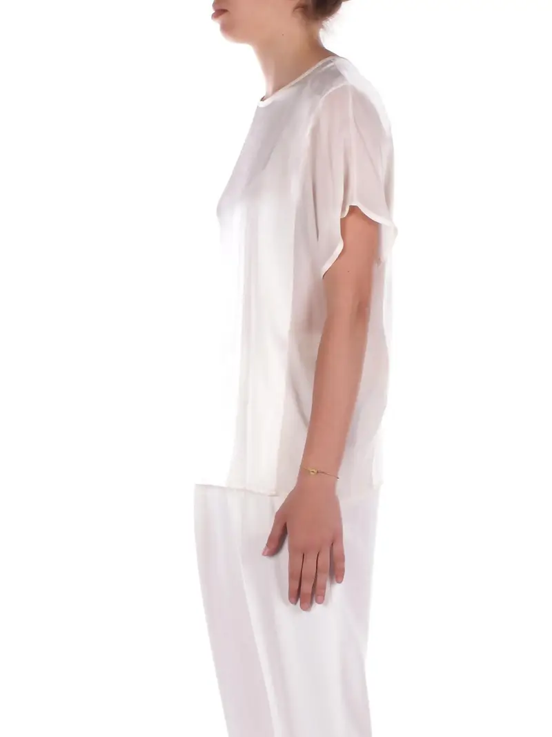 Blusa Donna MANILA GRACE Off white Blusa scatola miniatura 2