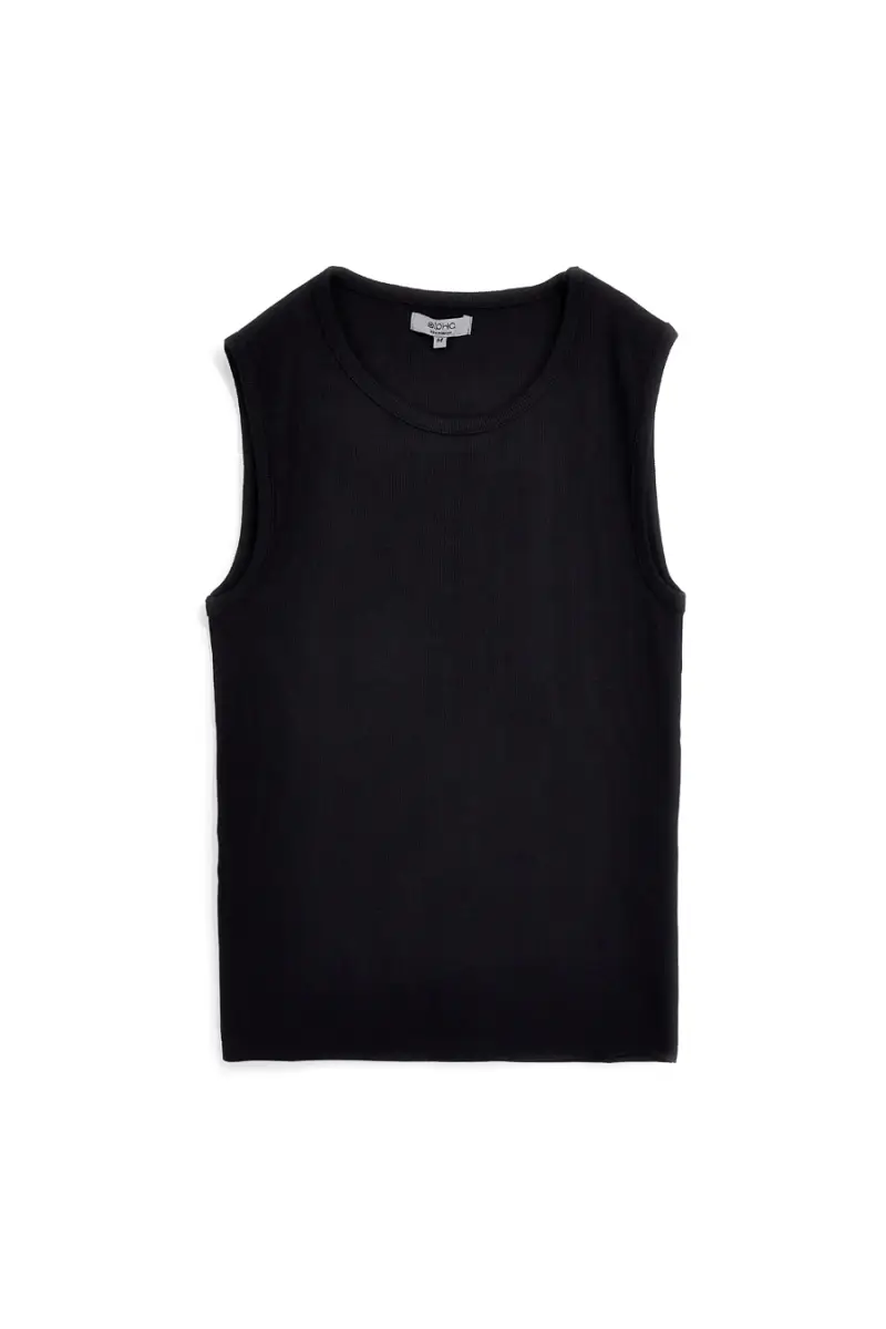 Canotta nera a costine Boardman Alpha PT-T-9070 [NERO]