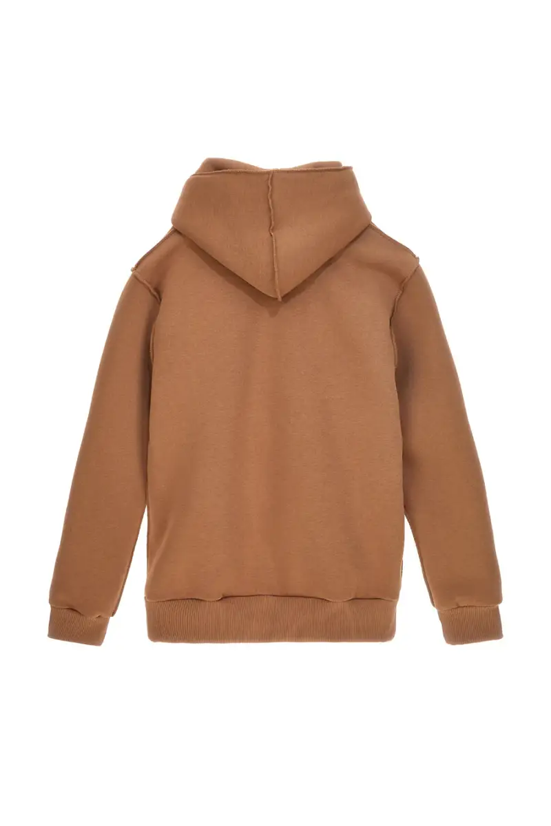 Felpa con cappuccio marrone interno felpato Boardman 100 [CAMEL] miniatura 3