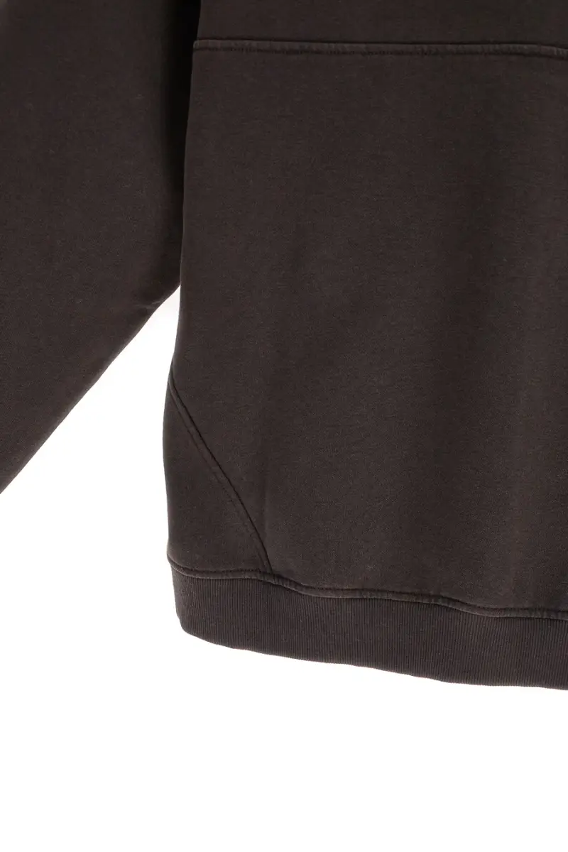 Felpa marrone mezza zip con collo alto interno felpato Boardman PT-F-8052 [CAFFE'] miniatura 2