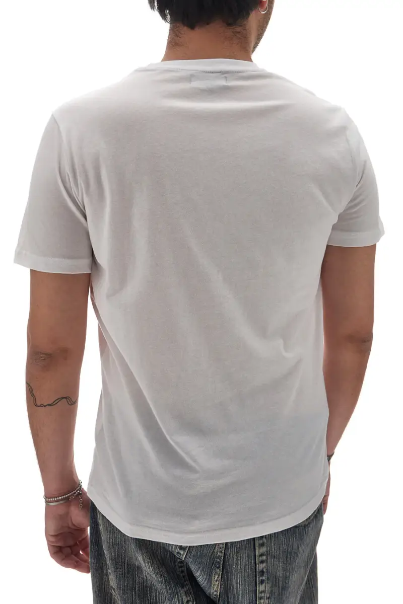 Maglia a Maniche Corte Bianca 100% cotone Boardman NBY703 [BIANCO] miniatura 3