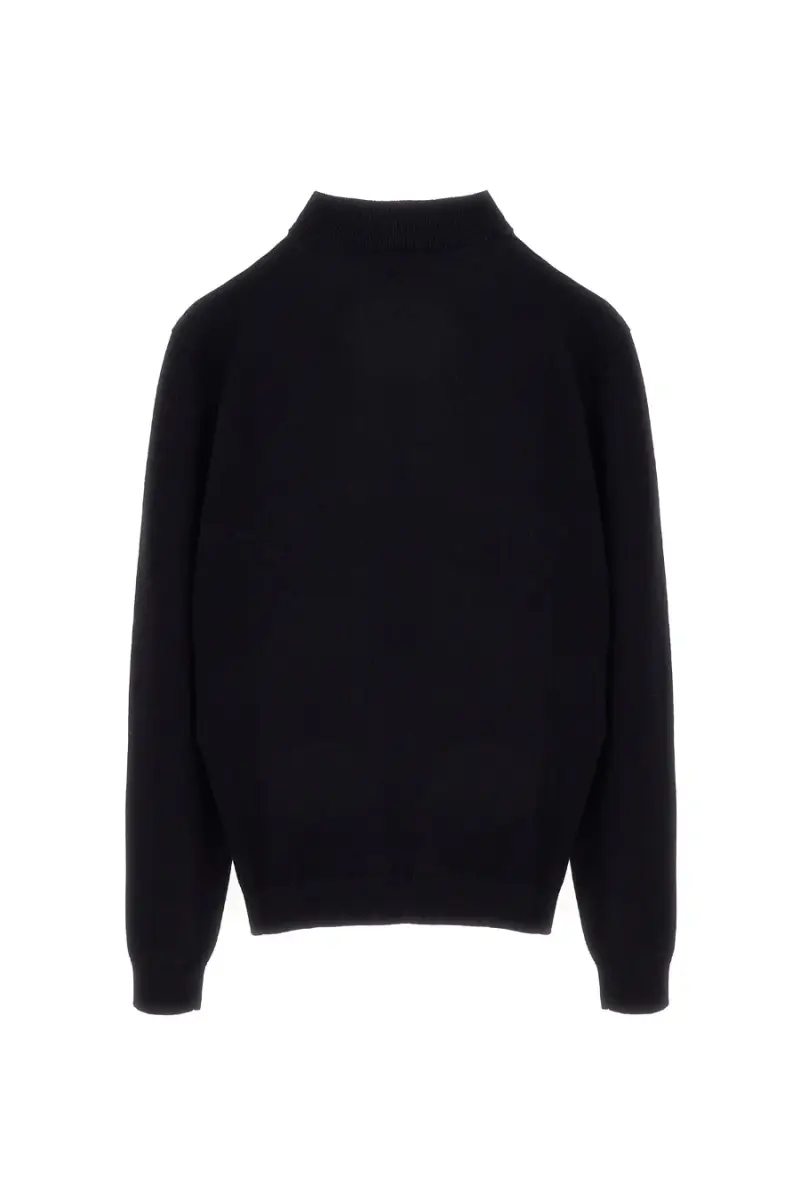 Maglione leggero nero collo alto Boardman NBY8220 [NERO] miniatura 2