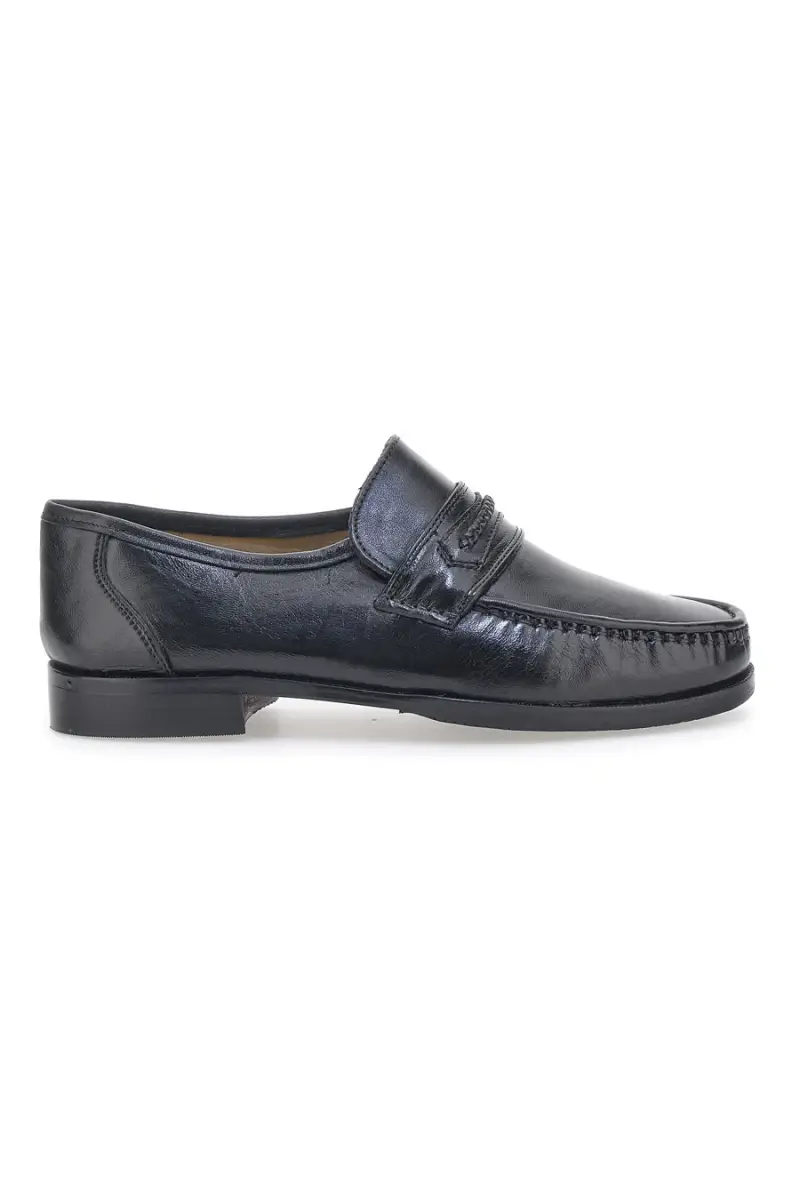 Mocassino Boardman 703 Nero Vera Pelle [NERO]