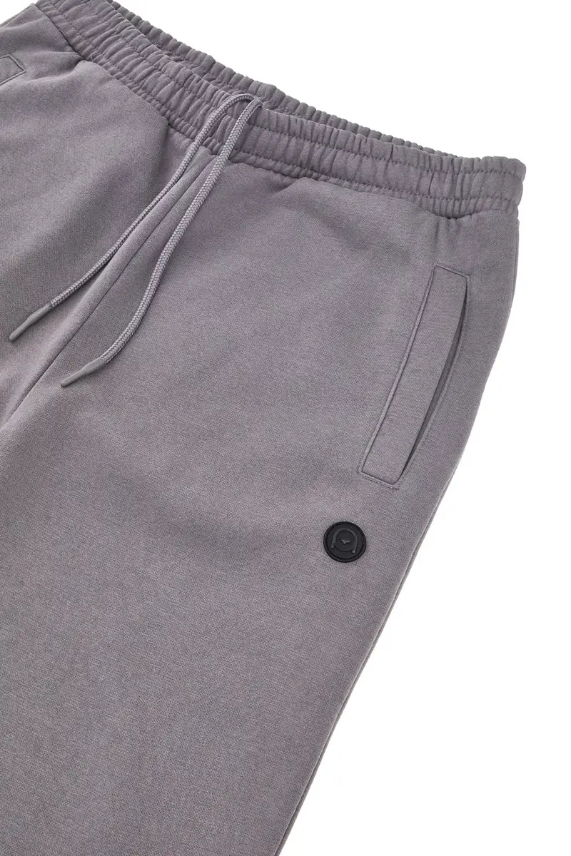 Pantaloni grigi in felpa con dettagli sartoriali Boardman PT-P-8051 [ARGENTO] miniatura 5