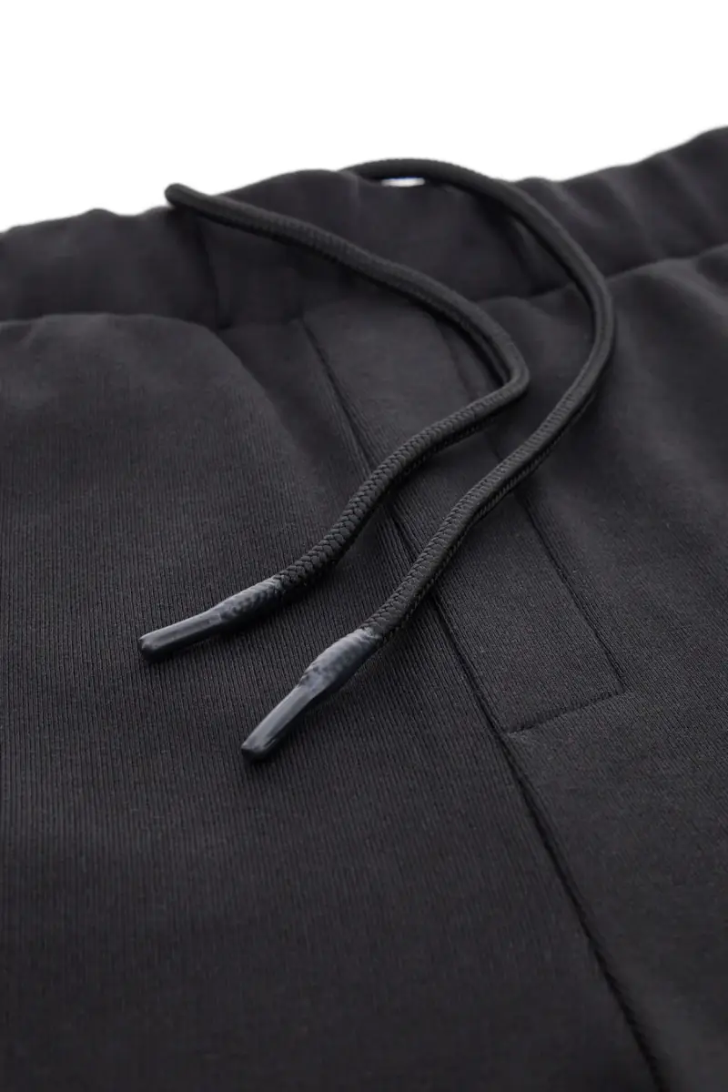 Pantaloni jogger neri con inserti tono su tono Boardman PT-P-8056 [NERO] miniatura 2