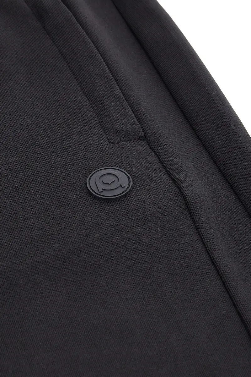 Pantaloni jogger neri con inserti tono su tono Boardman PT-P-8056 [NERO] miniatura 5